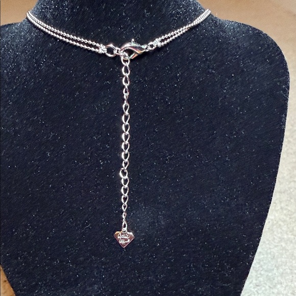 Cookie Lee Silver Floral Star Pendant Necklace - Picture 5 of 6